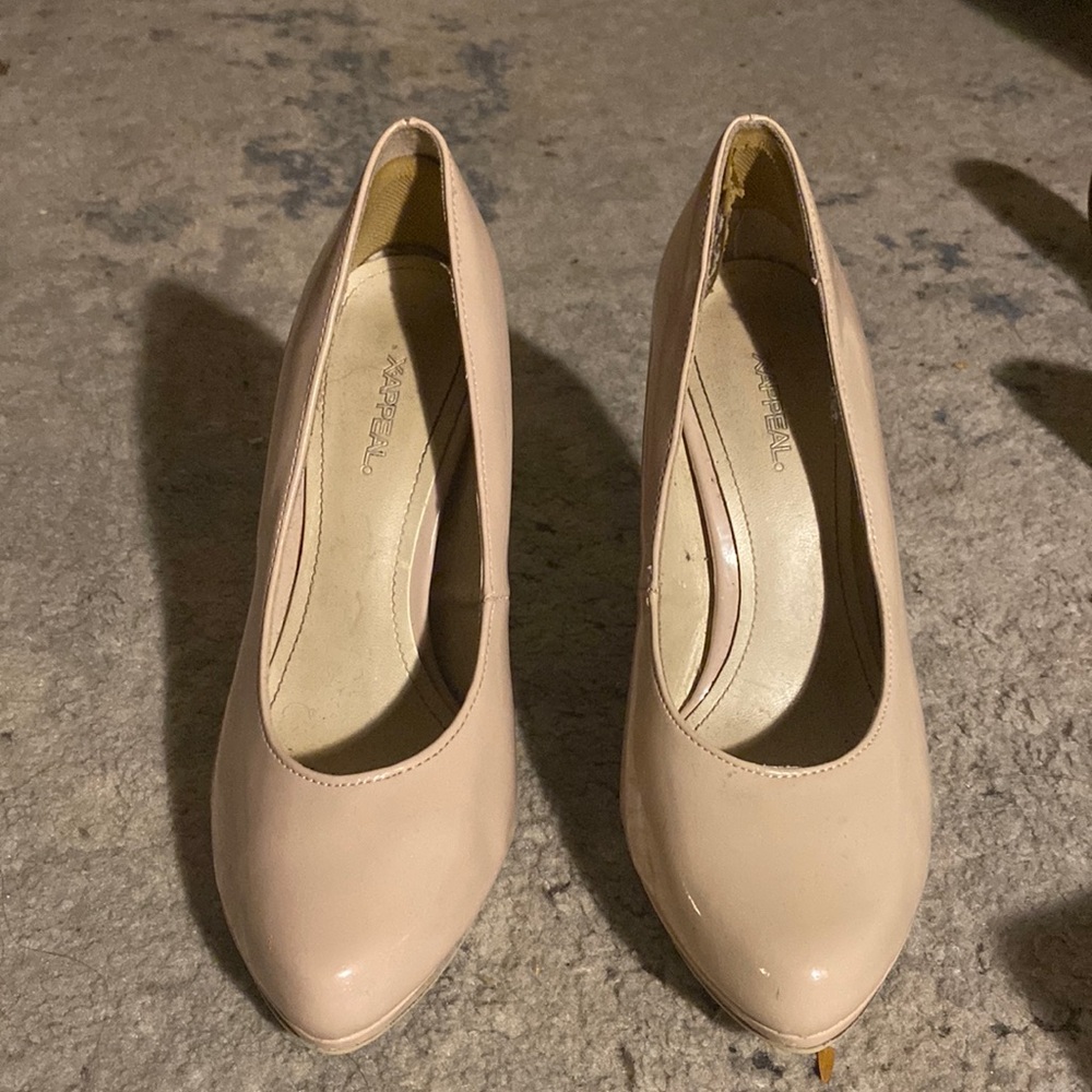 Cream X•APPEAL Heels